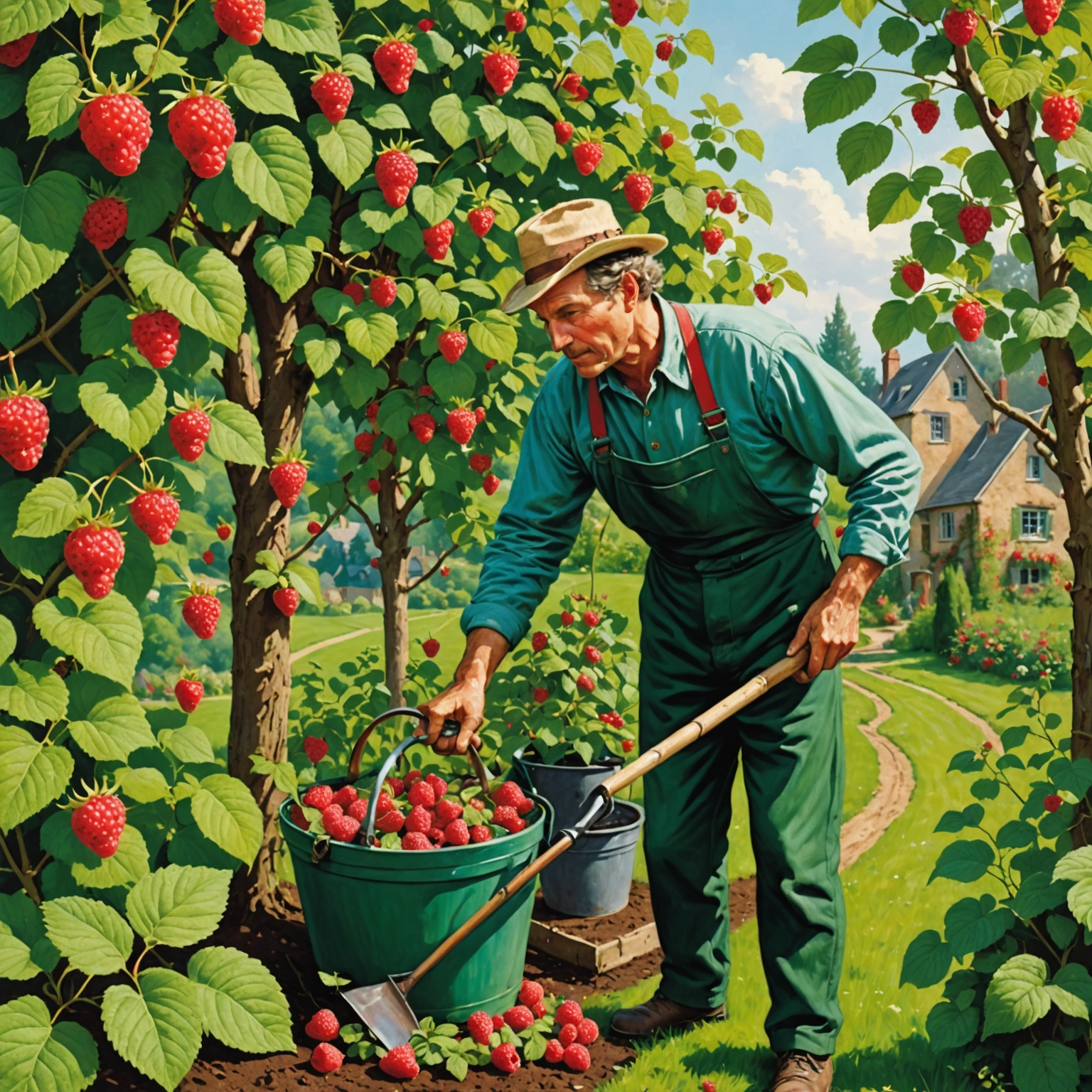 Садоводство для тех, кто стремится к совершенству: советы по уходу за ремонтантной малиной и яблоней Роялти