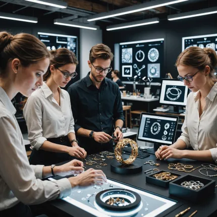 Нейросети для создания ювелирных изделий: революция в дизайне 3D моделей колец